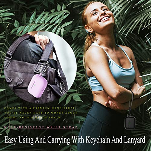 Airpods Pro 2Nd/1St Generation Case 2022/2019, Coffea Soft Silicone Protective Case Cover For New Apple Airpods Pro 2 Case & Airpods Pro Case (2 Pack) [Front Led Visible] #TOP5