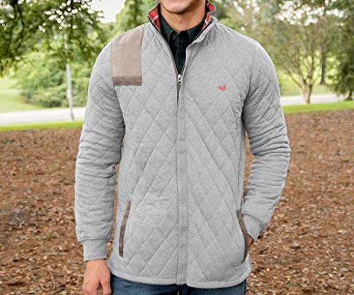 Image of Southern Marsh Men's Carlyle Sporting - Heathered Jacket - Comfortable Outerwear