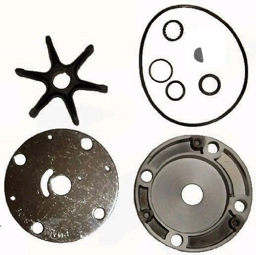 Tungsten Marine Water Pump Kit with Housing for OMC Sterndrive Stringer Mounts Replaces 983218