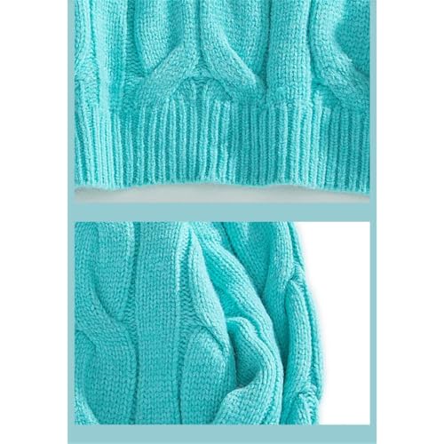 Men Fall Winte Solid Pullover Long Sleeve Sweater Knit Round Neck Preppy Tops4