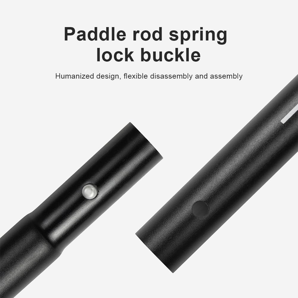 Pagaie for Kayak Pagaia SUP Staccabile in 3 Pezzi Leggera Lunghezza Regolabile Stand Up Paddleboard Pagaie in Lega di Alluminio SUP Remi for Barca da Surf Paddle for Canoa Gommone