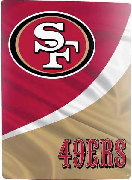 Skinit Decal Gaming Skin Compatible with PS5 Digital Edition Bundle - Officially Licensed NFL San Francisco 49ers Design
