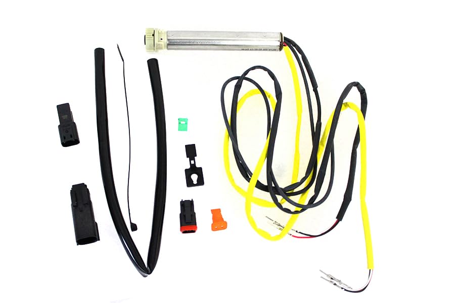 Generic Throttle by Wire Twist Grip Sensor FITS FLT 2008-2013 Models with Internally routed Switch Wires, Yellow Black