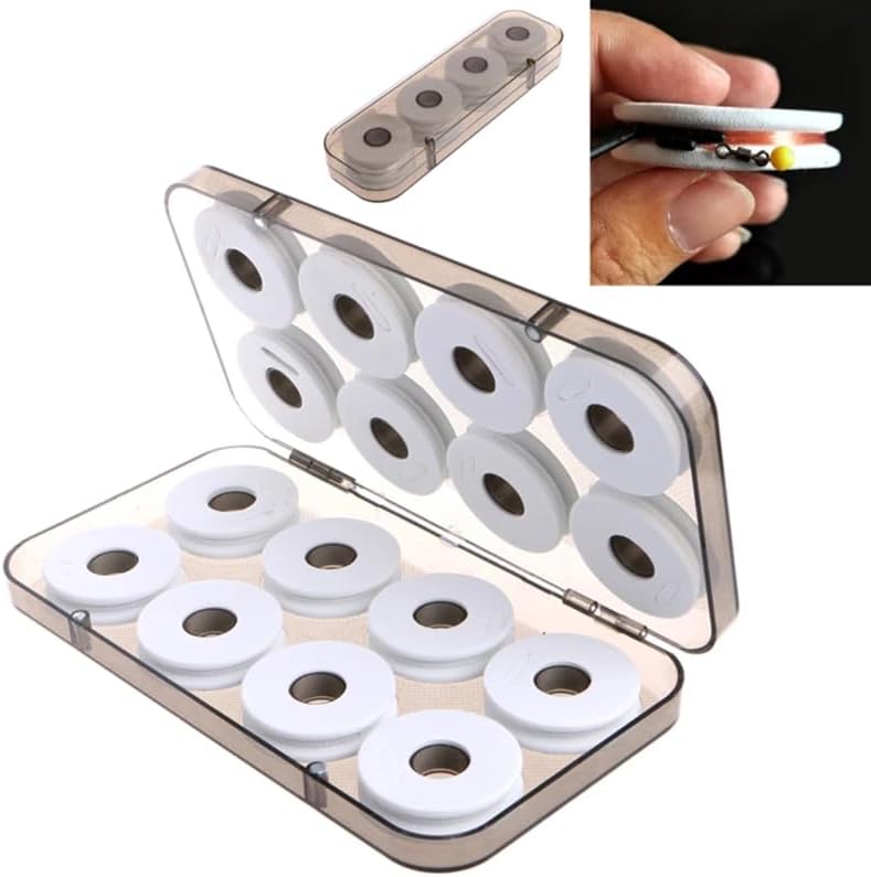 8/16Pcs Foam Spools Line Box Winding Board Fishing Shaft Lure Hook Rig Bait Storage Case Pesca Tackle