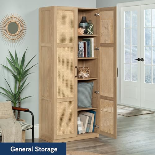 Image of Sauder Miscellaneous Storage Cabinet, Harmony Ash Finish