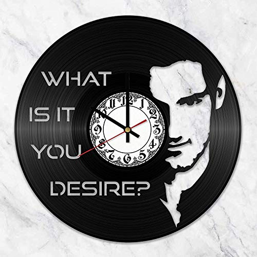 Lucifer Vinyl Record Retro Wanduhr Geburtstag Neujahr Weihnachten Geburtstag Geschenk Personality kreative Heimat Design Wanddekoration Cover