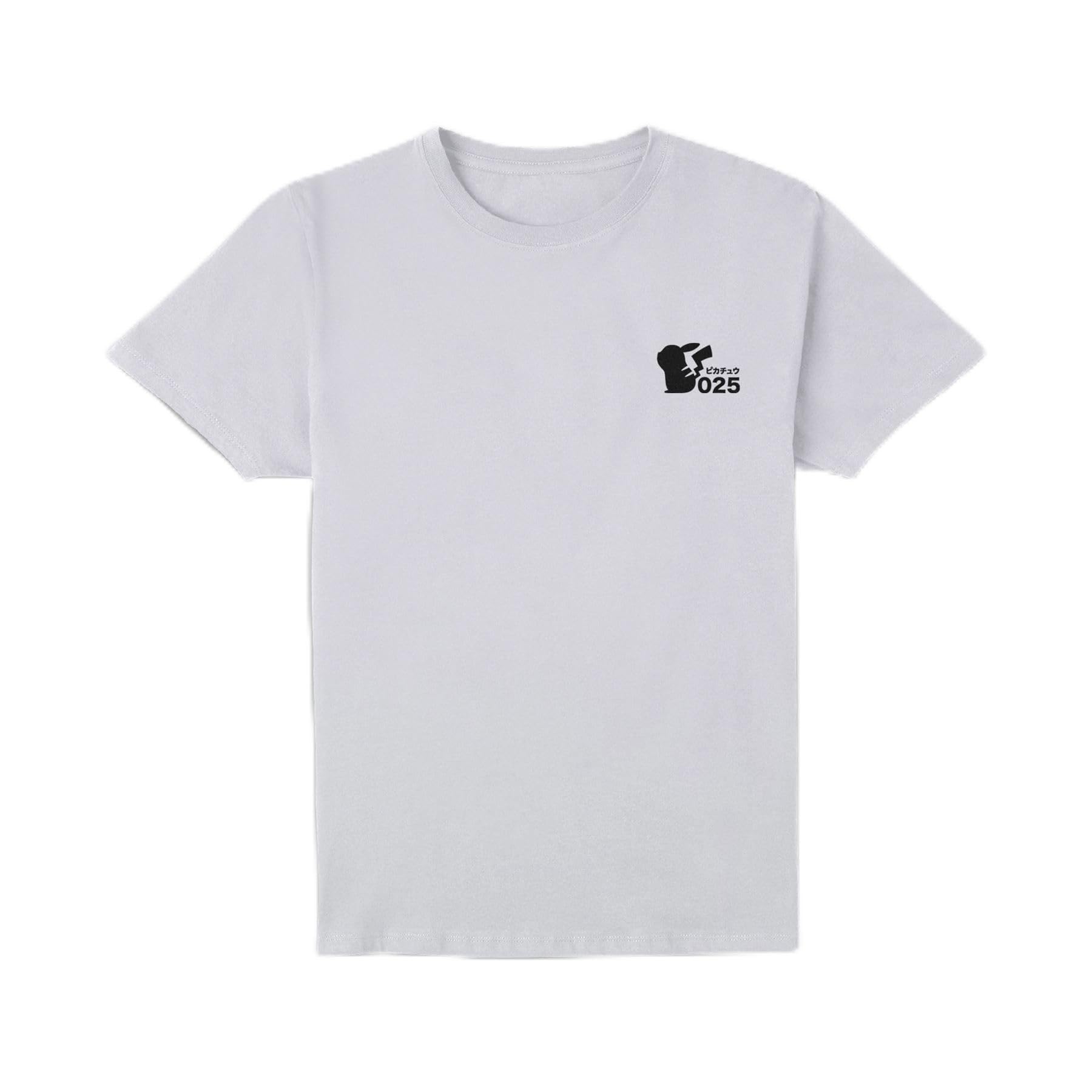 Zavvi Unisex Multi Official Pokémon Power Up T-Shirt Mens White - M