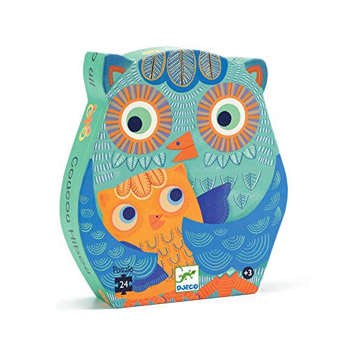 Djeco DJ07215 - Puzzle sagoma, misti