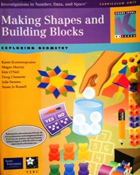 Paperback Making Shapes and Building Blocks: Exploring Geometry (Investigations in Number, Data and Space) Grade K-1 Curriculum Unit Book