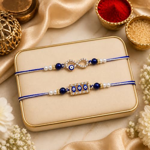 Image of Dreamica Designer Set of 2 Rakhi, Best Bro Diary, Fridge Magnet,Set of 8 Scratch Cards, Pen, Greeting Card and Tilak Set| Best Rakhi Gift for Brother