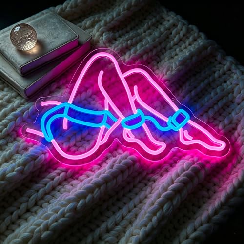 Image of Lady Neon Sign for Wall Decor Led Neon Lights Signs