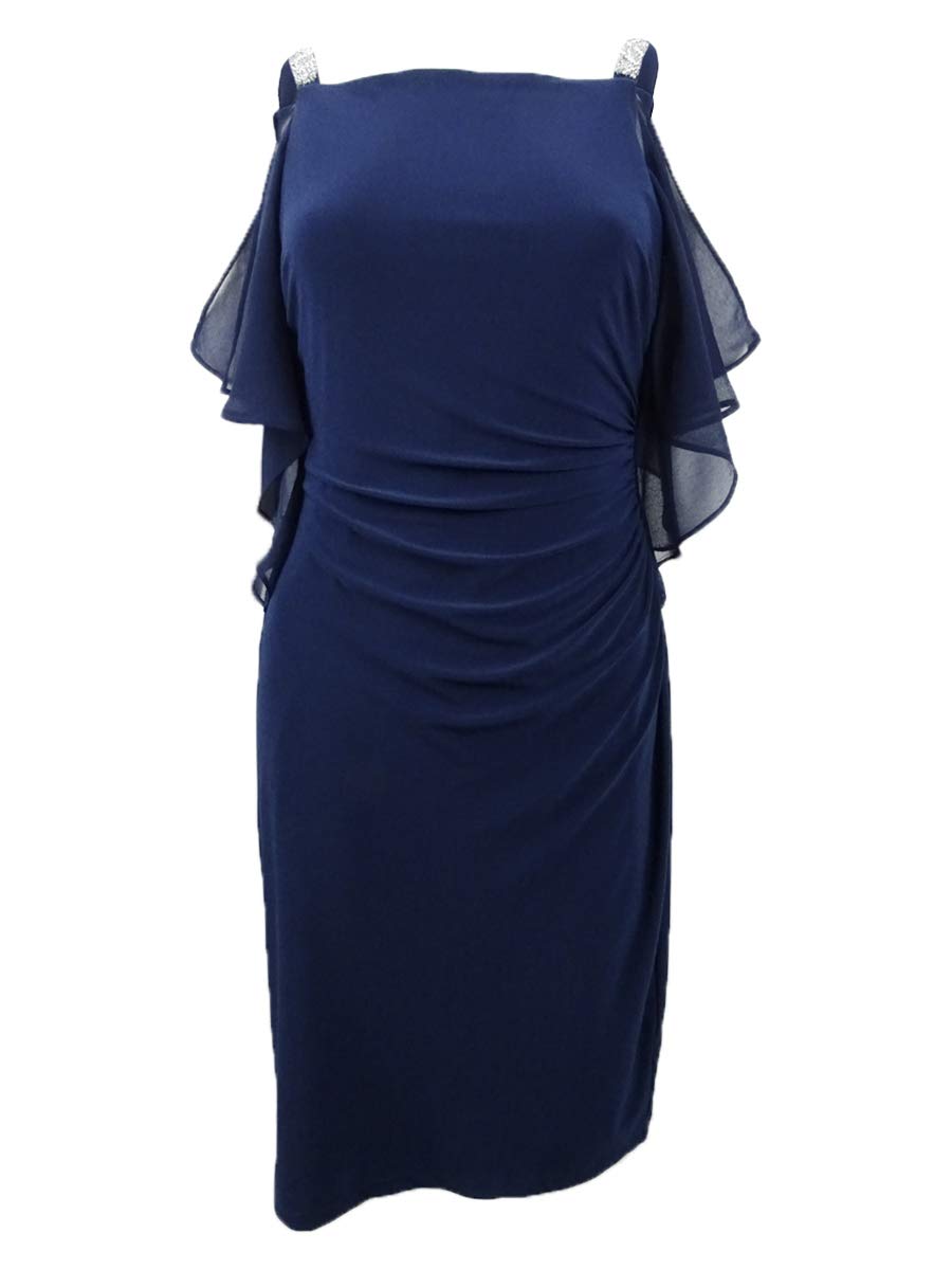 Lauren Ralph Lauren Women's Jersey Embellished Strap Dress