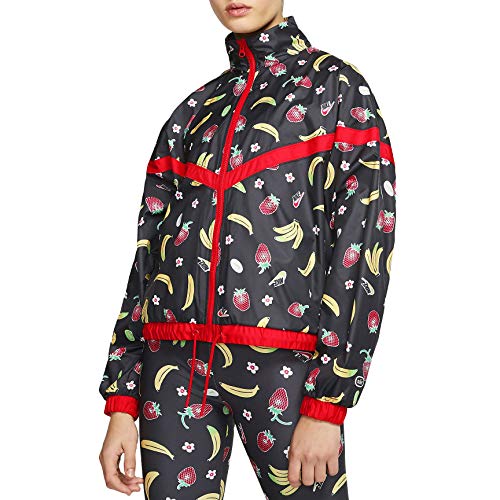 Nike Sportswear Women's Woven Printed Jacket CJ3719-010 Size