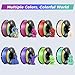 Creality 3D Printer Filament, Rainbow PLA+ Filament 1.75mm, Multicolor PLA Plus Strong Toughness Dimensional Accuracy +/- 0.03mm, PLA Pro for Most 3D Printer, 1KG Spool(2.2lbs)