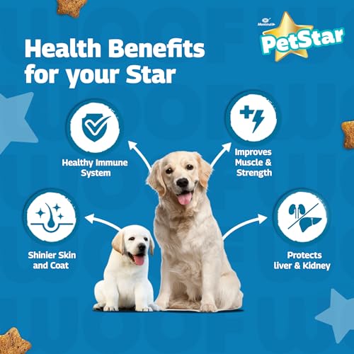 Image of Mankind PetStar Starter Dry Dog Food (High Protein) for Mother & Puppy, 3kg Pack | Improves Muscle & Strength, Supports Immunity, Protects Liver & Kidney | Gestation /Lactation Support