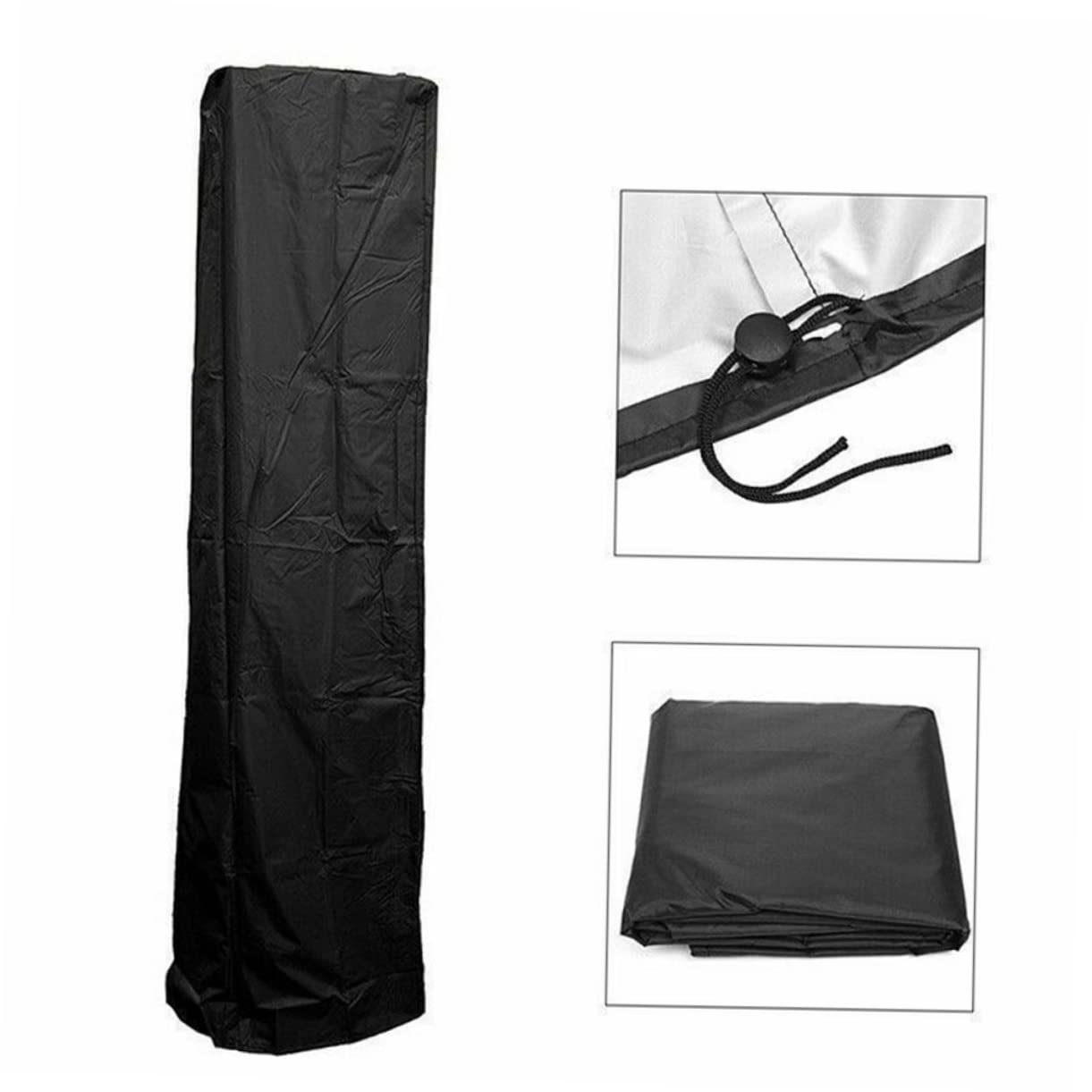 Cubierta para Calentador de Exterior de Jardín y Patio, Funda Protectora de Tela Oxford, Resistente y Adecuada para Calefactores al Aire Libre