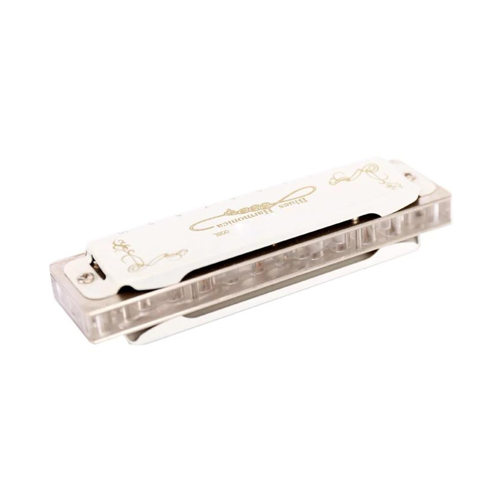 Harmonijka Akrylowa Grzebień 10 Otworów Diatoniczna Armonica Blues Harp Instrumenty Muzyczne Usta Ogan(Other)