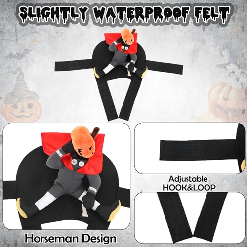 Disfraz Halloween Jinete sin Cabeza para Perros S miniatura 4