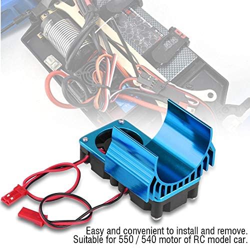 Dissipatore Motore Rc 540 Dissipatore Con Ventola Per Motori RC 540/550 - Raffreddamento Super Efficace Per Auto E Camion 1/10 HSP HPI Rinnai Infinity