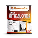 Pintura Anticalórica ARM - Color Negro - Formato 750 ml - Para Radiadores - Secado Rápido - Acabado Satinado - Resistencia a la Intemperie e Impermeable - Duracolor