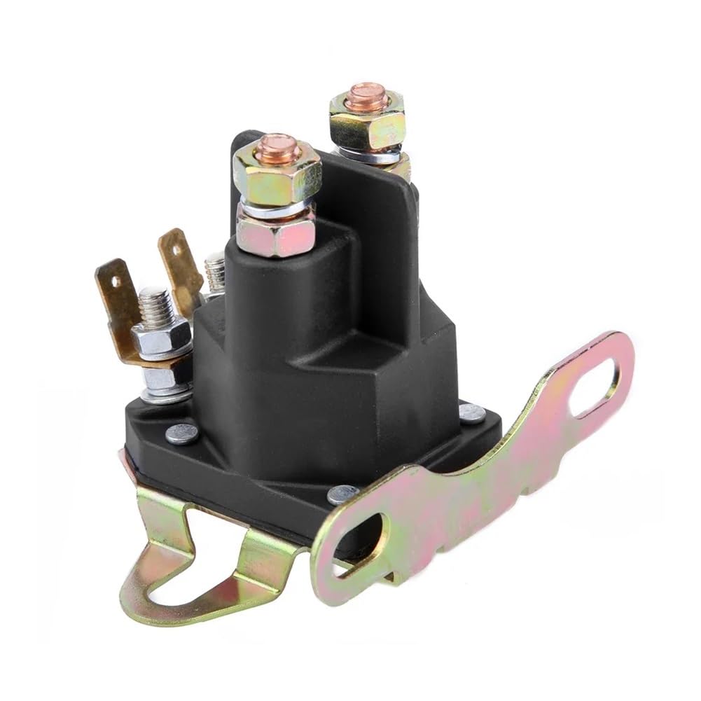 YLQUXEUV 4-pole Starter Solenoid Relay for Motorboat Lawn Mower