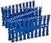 Rawlplug Uno Universal Contract Wallplug 8 mm Blue | Rawl Plugs for Plasterboard, Masonry, Brick, Concrete | Solid Wall Plug Anti Rotation Features | Plasterboard Fixings Plug Pack of 80,R-U1-BLU-80-C
