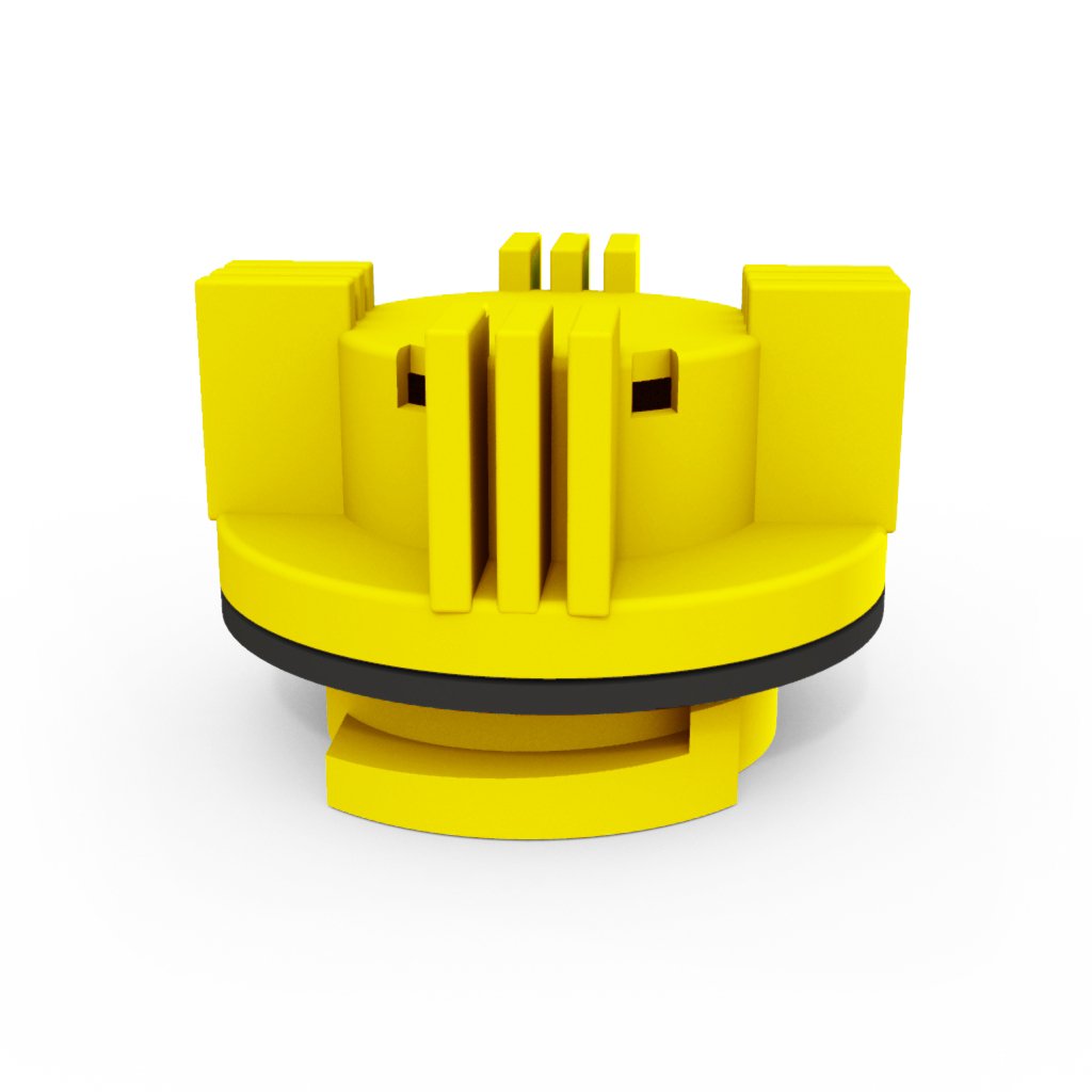 Battery Vent Caps (Yellow)