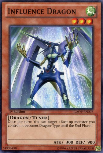 Yu-Gi-Oh! - Influence Dragon (GAOV-EN093) - Galactic Overlord - 1st Edition - Common