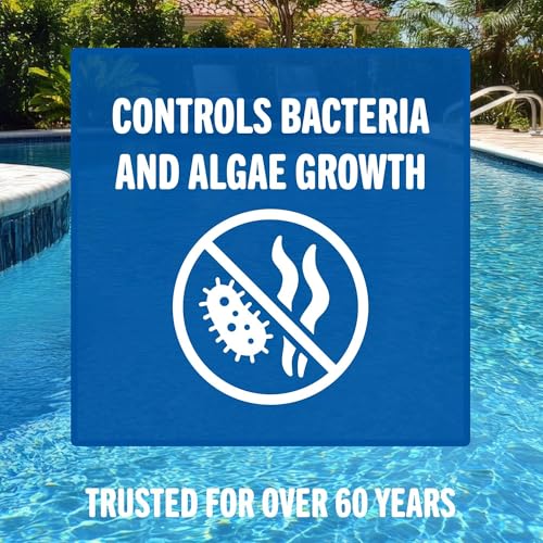 Image of Leslie's 3 Inch Stabilized Chlorine Tablets for Sanitizing Swimming Pools - Individually Wrapped, Slow Dissolving - 90% Available Chlorine - 99% Tri-Chlor - 35 Pounds