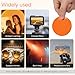HOMSFOU Colored Film 20 Pcs Sunset Film Photography Lighting Gel Color Light Colour Filter Orange Filter Round Gels Dj Valid Blue Flash The Pet
