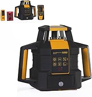 Vista 4 de NWI NRL900-RK - Láser rotativo, trípode resistente y varilla de grado (aluminio varilla de 9 pies en décimas)