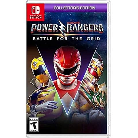 Power Rangers: Battle for the Grid Collector's Edition Nintendo Switch Cover