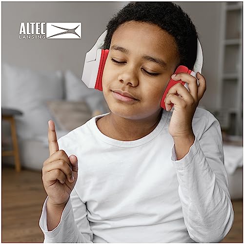 Image of Altec Lansing Kid Safe Noise Cancelling Wireless Headphones 15H Battery, 85dB Volume Limit, Foldable Design Powerful Sound, Active Noise Cancellation Perfect for Kids Ages 7+
