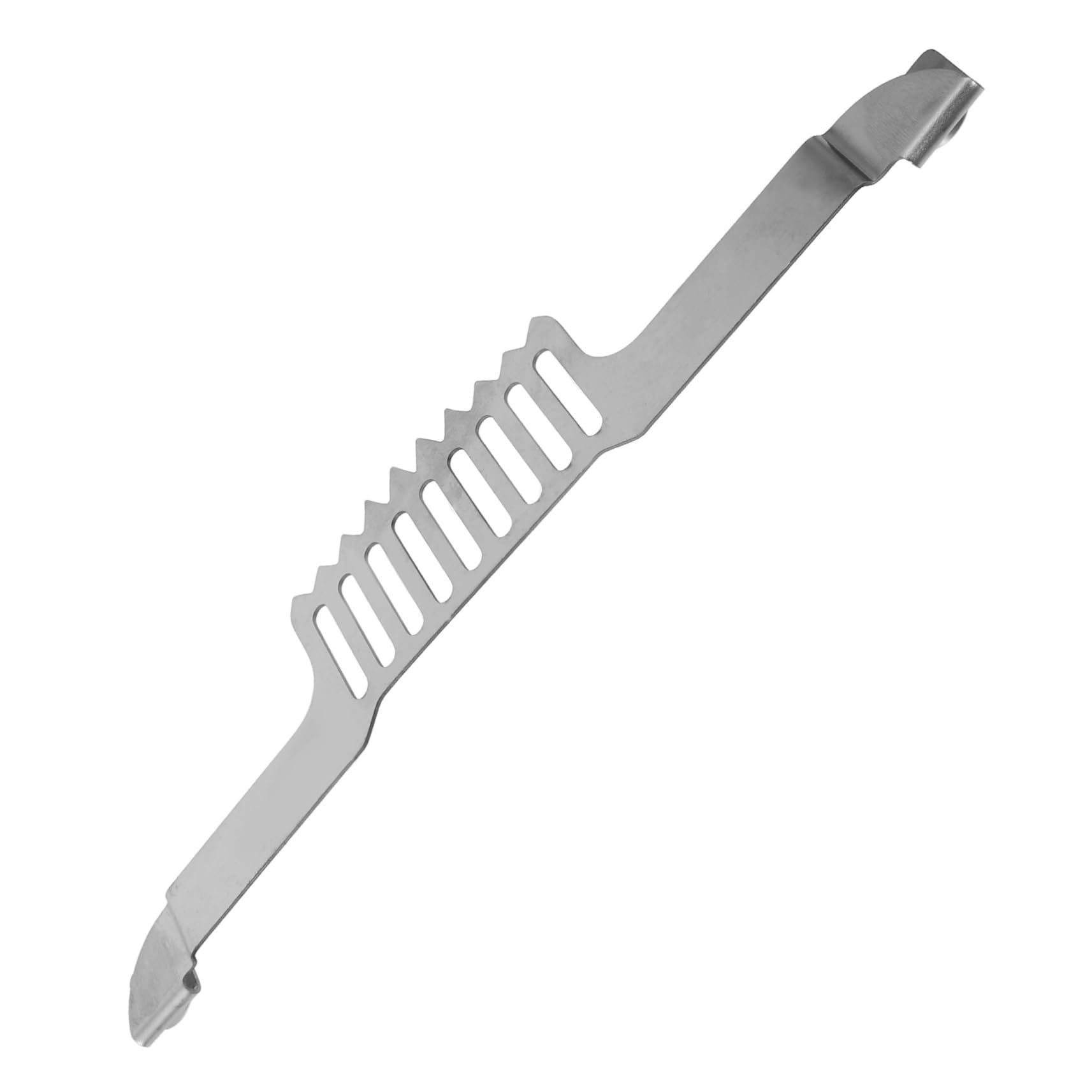 FUNOMOCYA Magnetic Stainless Steel Grease Trap Holder for Bbq Barbecue Food Fixing Rack Easy Installation for Griddle Accessories and Replacement Parts