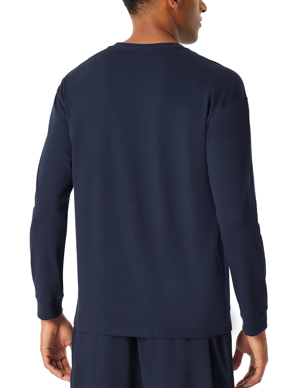 Schiesser 183225 - Camiseta de Manga Larga y Cuello Redondo para Hombre, Admiral_183225, 52