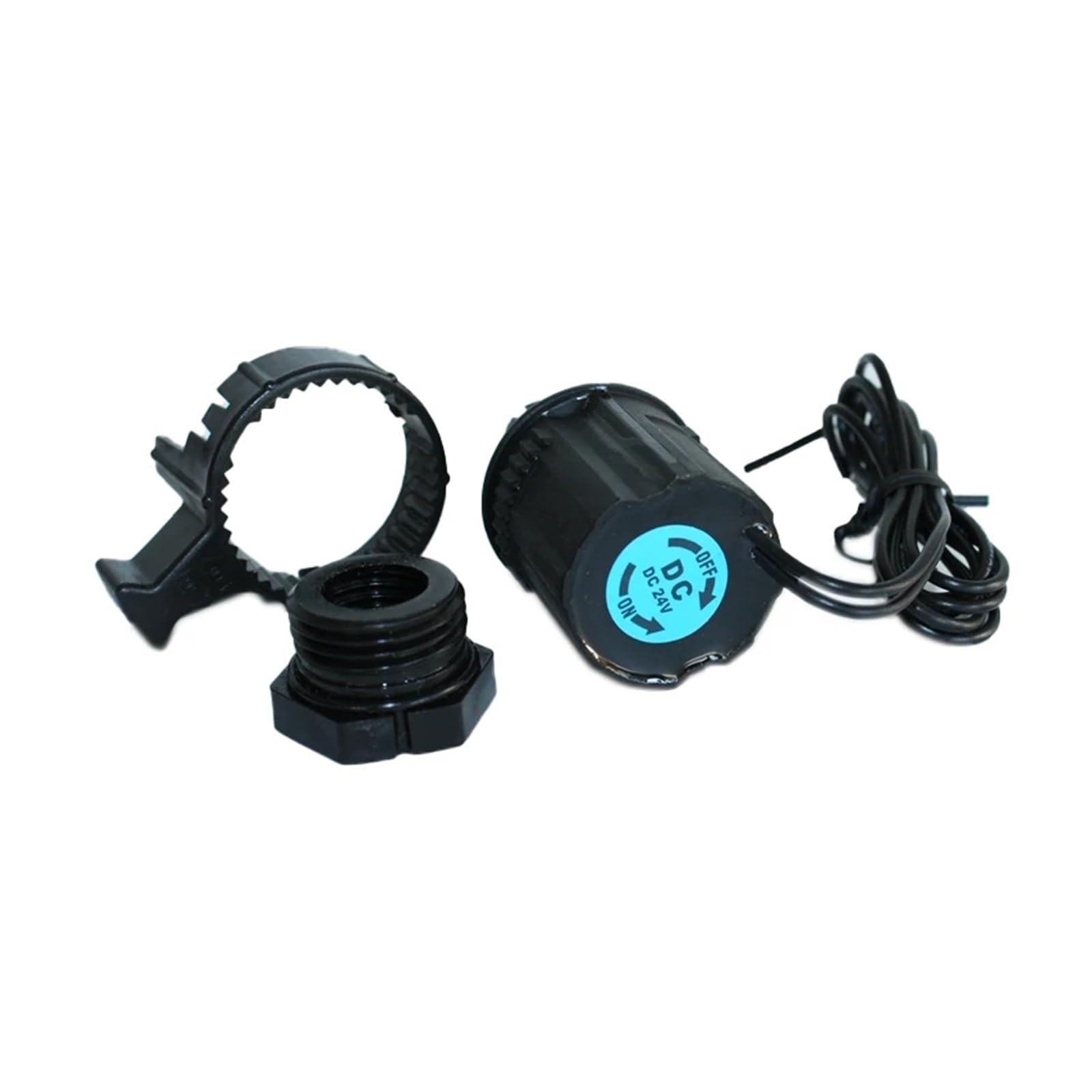 Electroválvula, Válvula Solenoide de riego for jardín, válvula de nailon de 1-1/2 "y 2", normalmente cerrada, 220, 12V, 24V, for riego de paisaje de jardín y granja(DN40,12)