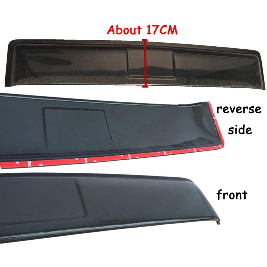 Deflettore dell'Aria del Tetto Apribile per Mazda 626 (HTB) 1997-2002,Lunetta Tetto Apribile Parapioggia Visiera Tetto Lunare Antivento antirumore Spoiler Auto Accessori