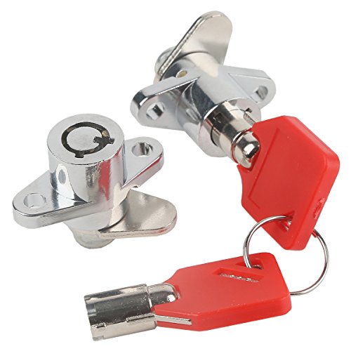 SLMOTO juego de cerraduras de 2 llaves para maletero rígido compatible con Harley Davidson Touring 1993-2013 miniatura 3