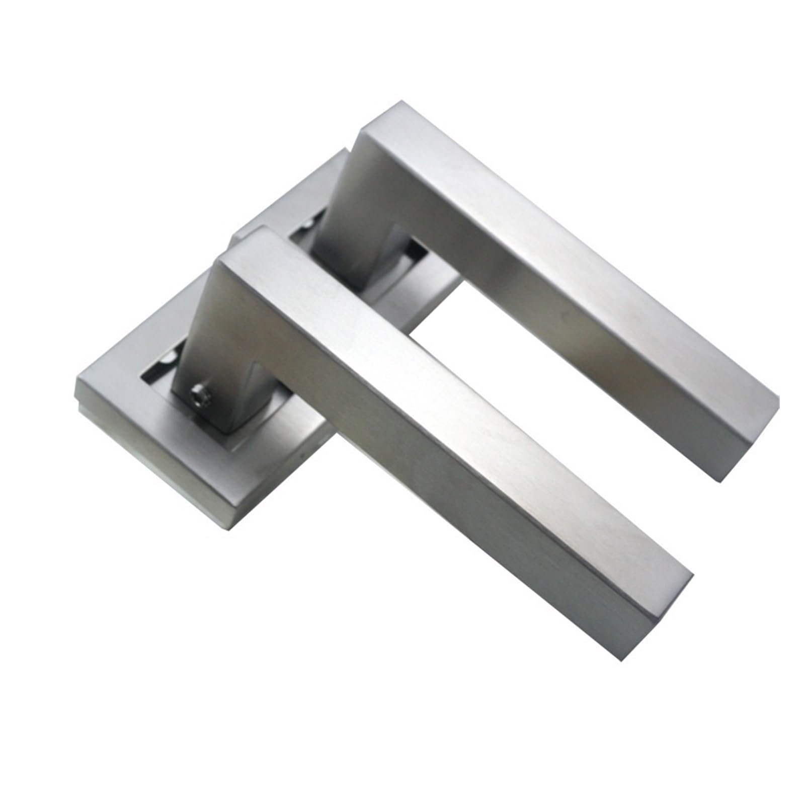 Poignée de porte carrée épaisse anti-corrosion en acier inoxydable 304