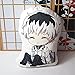 WSYGHP Tokyo Ghoul Anime Poupée Farcée Jouet Kaneki Ken Soft Peluche Toys Enfants Coussin Cadeau Taille 45 cm des Peluches