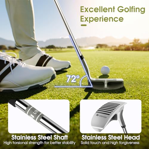 ULTIMATE Golf Chipper, Pitching & Chipping Wedge for Men and Women, Right-Handed Golf Chipping Club w/ 36 Degree Loft, Stainless Steel Head, Alignment Line Design, Cut Strokes from Short Game - Image 3