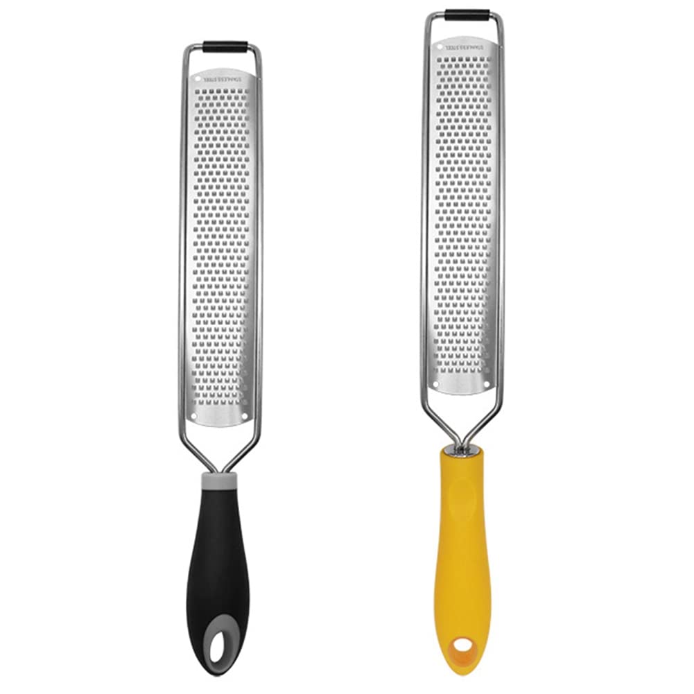 Kitchen Supplies Shredder Vegetable Grater Steel Cheese Grater Lemon Grater Grater-2Pcs