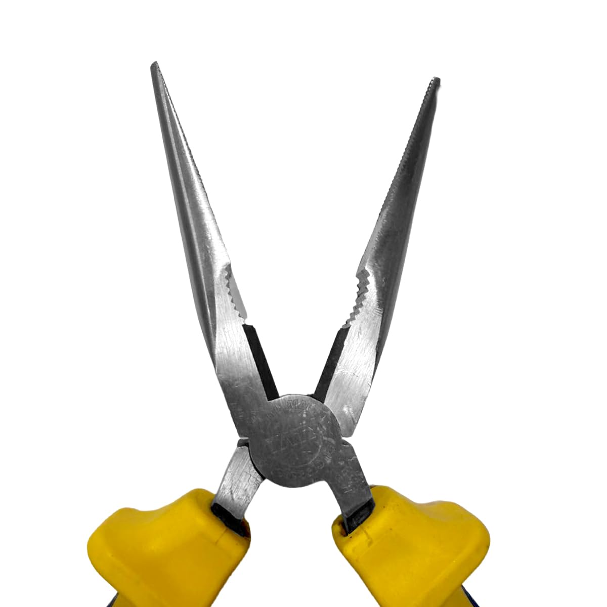 Tata Agrico 8 Inch Long Nose Pliers | Heavy Duty Precision Gripping & Cutting Tool | Full Body Hardened for Electrical, Jewelry, Craft & DIY(Pack of 2)