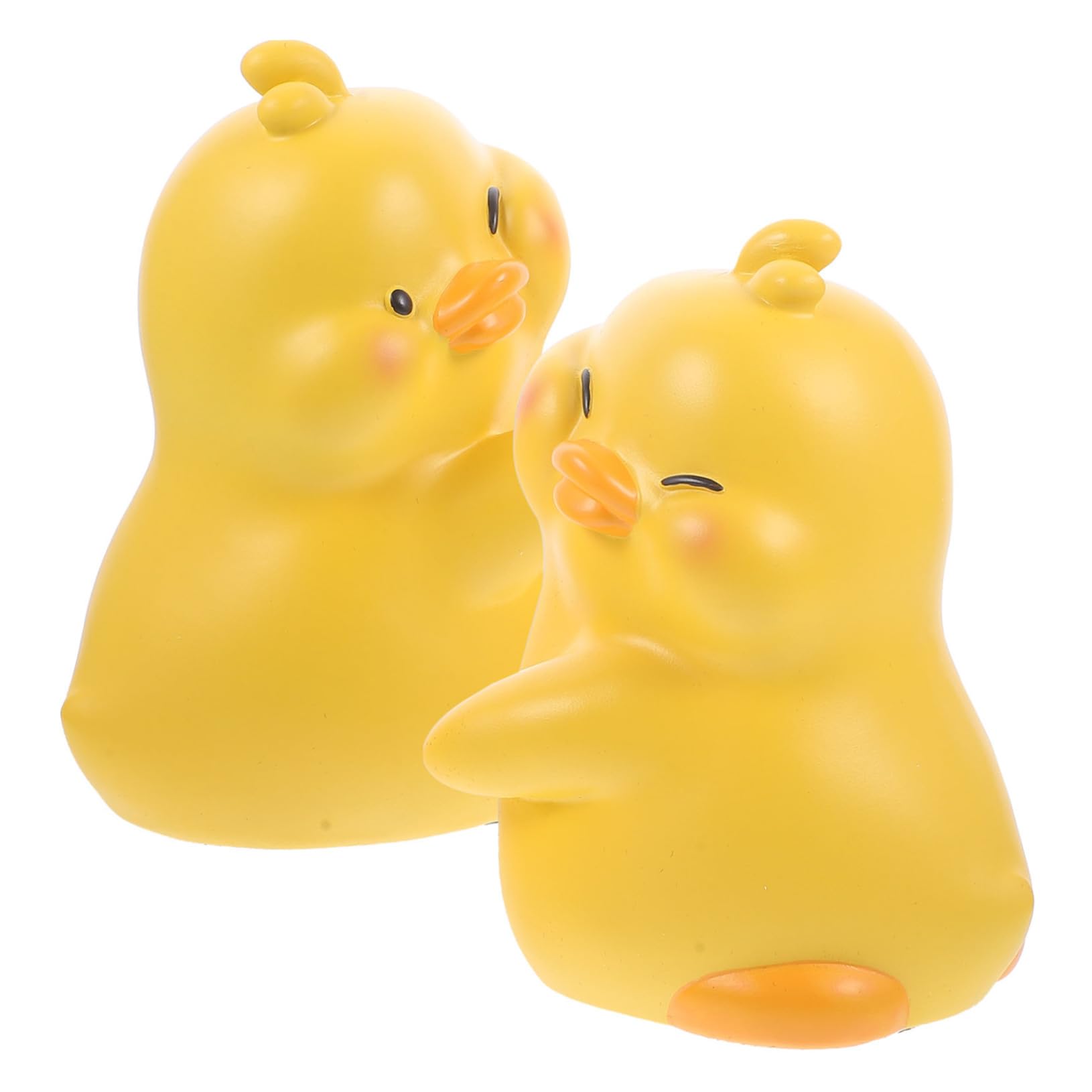 Support décoratif pour bureau canard résine pour organiser vos objets