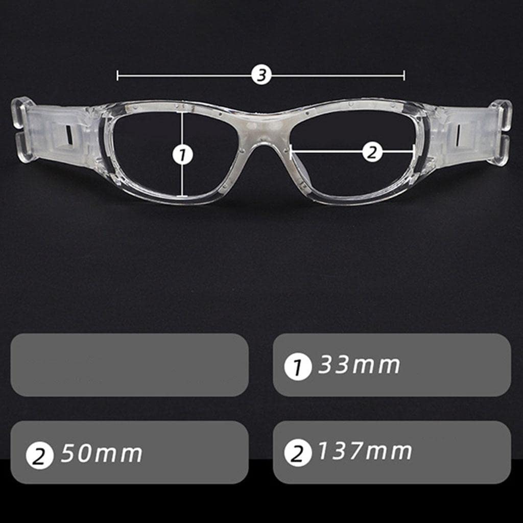Gafas de fútbol y baloncesto, antiniebla, para tenis, ciclismo, deportes, color gris, 33 x 50 x 137 cm