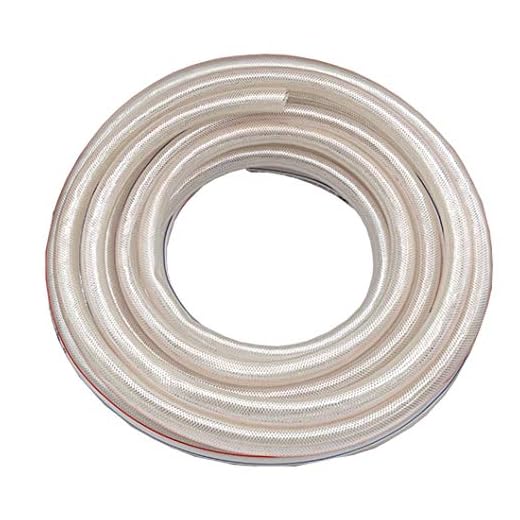 HYRGLIZI trädgårdsslang, PVC genomskinlig plast ormskinn rör, hushållsvattenblommor, trädgård grön trädgårdsrör (färg: 32 mm, storlek: 40 m (131 ft))