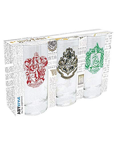 ABYSTYLE - Harry Potter - Set di 3 Bicchieres