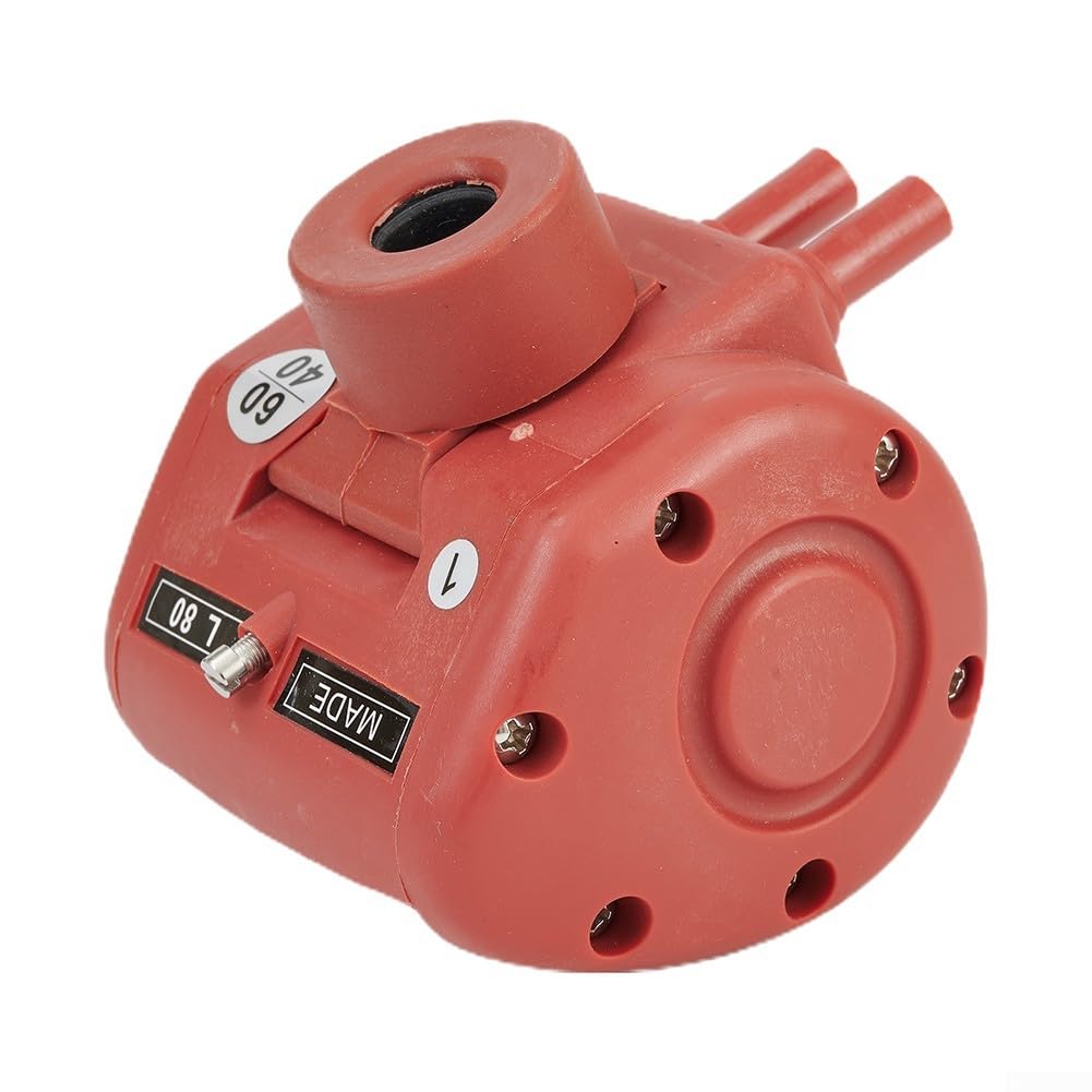 Adjustable Pneumatic Pulsator For Cow Goat Milker, Adjustable Milker Accessories for Cow Sheep Milking Machine Red+Silver Color