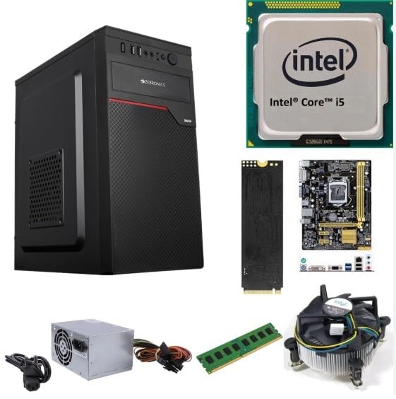 Assembled Desktop PC | Core i5 3RD Gen | 8GB RAM | 128GB SSD | Windows 10 Installed | WiFi Dongle | HDMI & VGA | USB 3.0 | Ethernet | Integrated HD Graphics-image-18