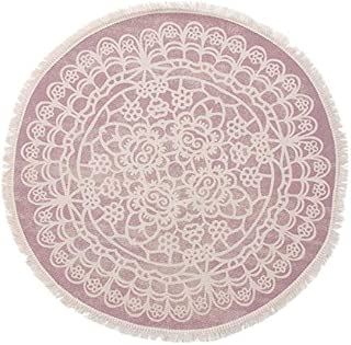 Home Gadgets Alfombra Salon o Habitacion Grande Redonda Mandala 90 cm